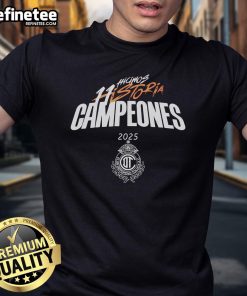 Alt Text: Official Playera Club Toluca Campeon Hicimos 11 Historia T-Shirt featuring the club's logo and championship design.