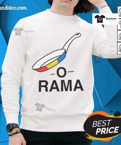 Official Pride O Rama Sweatshirt featuring vibrant rainbow design, perfect for celebrating LGBTQ+ pride and inclusivity.