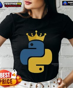 Official Python King ladies tee featuring a stylish design, perfect for Python enthusiasts and comfortable everyday wear.