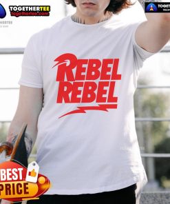 Official Rebel Rebel Style T-Shirt featuring a bold design and vibrant colors, perfect for casual and stylish outfits.