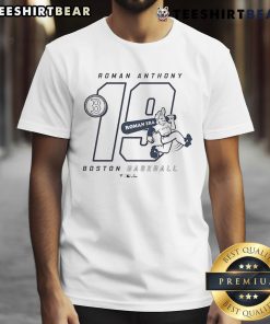 Official Roman Anthony Boston Red Sox MLB t-shirt featuring Roman Era design, perfect for fans and collectors.