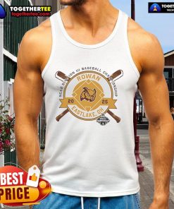 Alt Text: Official Rowan Profs NCAA Division III Baseball Championship tank top, featuring team logo, Eastlake, OH, 2025.