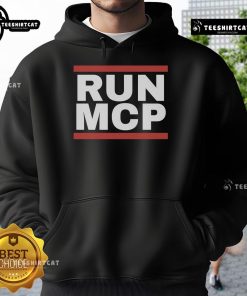 Official Run MCP Hoodie in black, featuring a stylish design perfect for casual wear and outdoor activities.
