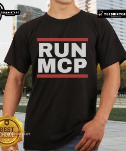 Official Run Mcp T-Shirt featuring a sleek design, perfect for running enthusiasts and casual wear.