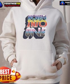 Official San Diego FC Woven Into One Pride Hoodie showcasing vibrant design and team spirit for soccer fans.