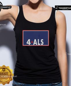 Official Sarah Nauser 4 ALS tank top featuring a stylish design to support ALS awareness and research.