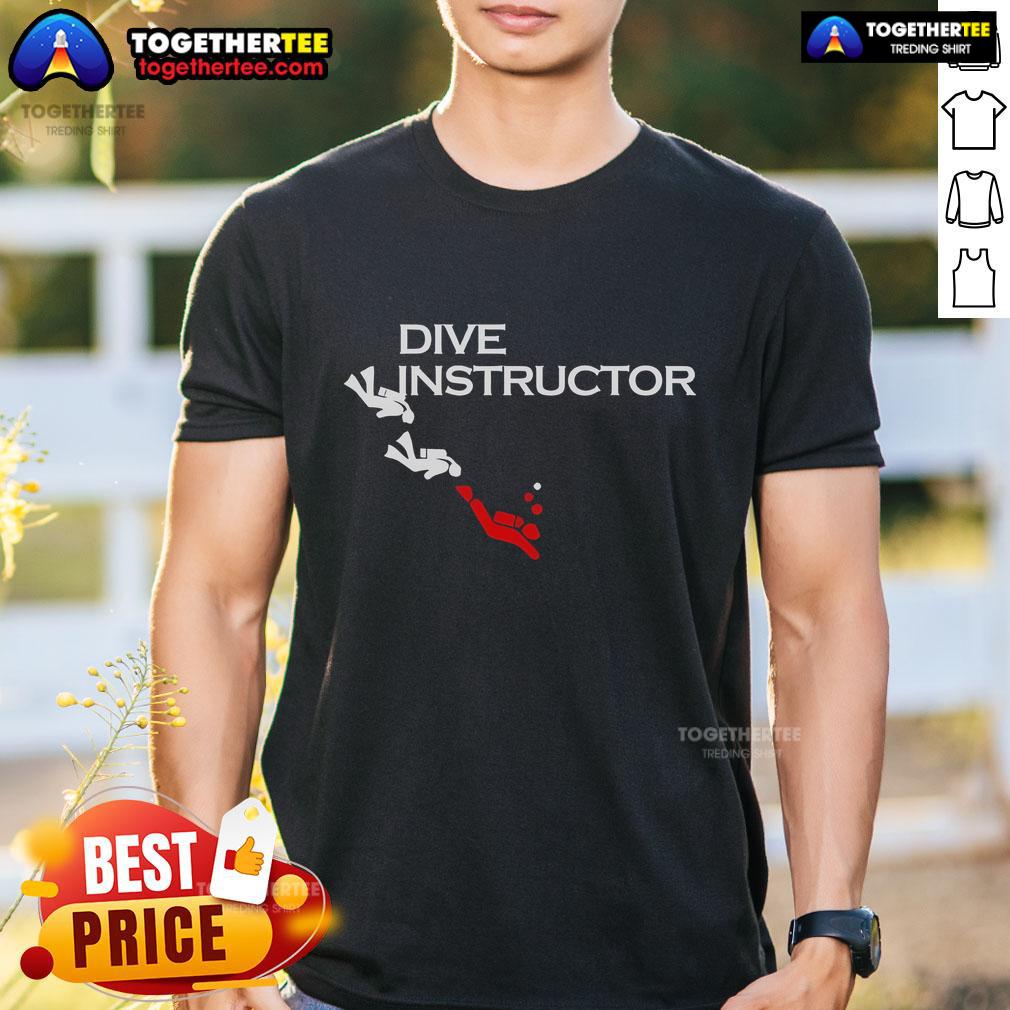 Official Scuba Diving Dive Instructor T Shirt Official Scuba Diving Dive Instructor T-Shirt featuring a stylish design for passionate dive instructors and enthusiasts.