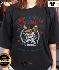 Official Seattle Mariners Snap Crackle Boom Independence Day ladies tee showcasing team pride and festive spirit.