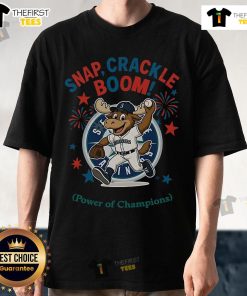 Official Seattle Mariners Snap Crackle Boom Independence Day T-Shirt showcasing team pride and festive spirit.