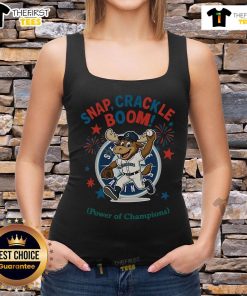 Official Seattle Mariners Snap Crackle Boom Independence Day tank top featuring vibrant team colors and festive design.