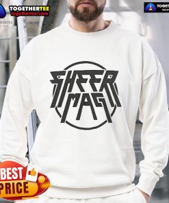 Official Sheer Mag logo sweatshirt featuring a bold graphic design on a comfortable, stylish pullover.