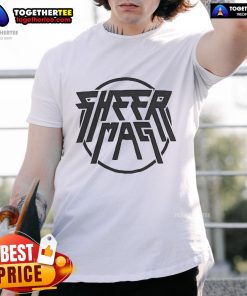 Official Sheer Mag Logo T-Shirt featuring a bold logo design, perfect for fans of the band and stylish casual wear.