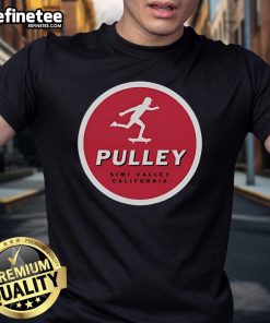 Official Skater Pulley Simi Valley California T-Shirt featuring a stylish design for skateboarding enthusiasts.