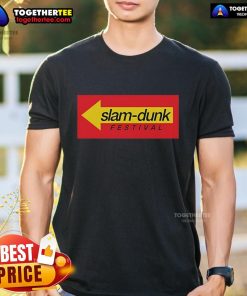 Official Slam Dunk Drive Thru Records T-Shirt featuring bold logo and graphic design, perfect for music fans and collectors.