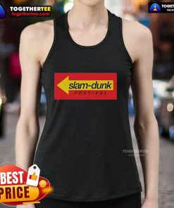 Official Slam Dunk Drive Thru Records tank top featuring a stylish design, perfect for music fans and casual wear.
