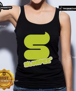 Official Slurpee S logo tank top featuring a vibrant design, perfect for summer and fans of the iconic beverage.