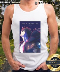 Alt Text: Solo Leveling anime character in a tank top, the most viewed anime on Crunchyroll as of March 2025.