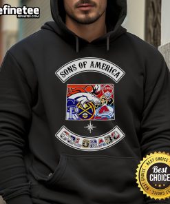 Official Sons of America Colorado Sports Hoodie featuring a stylish design perfect for fans and outdoor activities.