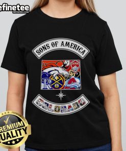 Official Sons of America Colorado Sports Ladies Tee featuring a stylish design perfect for fans and casual wear.