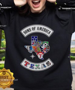 Official Sons of America Texas sports sweatshirt featuring a bold design and comfortable fit for Texas sports fans.