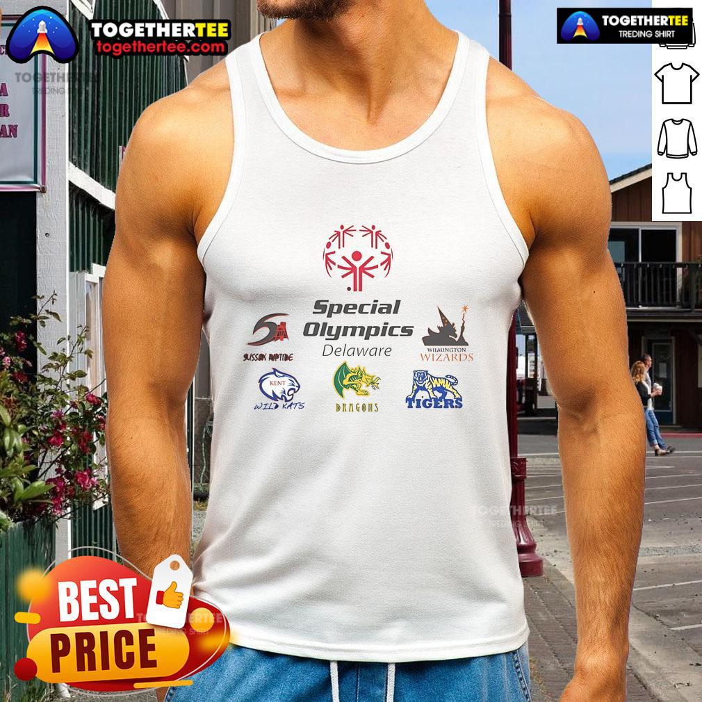 Official Special Olympics Summer 2025 Team Event Tank Top Official Special Olympics Summer 2025 Team Event tank top featuring vibrant colors and the Special Olympics logo.