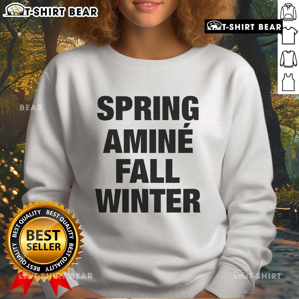 Official Spring Aminé Fall Winter Sweatshirt Official Spring Amine Fall Winter Sweatshirt featuring a stylish design, perfect for seasonal layering and comfort.