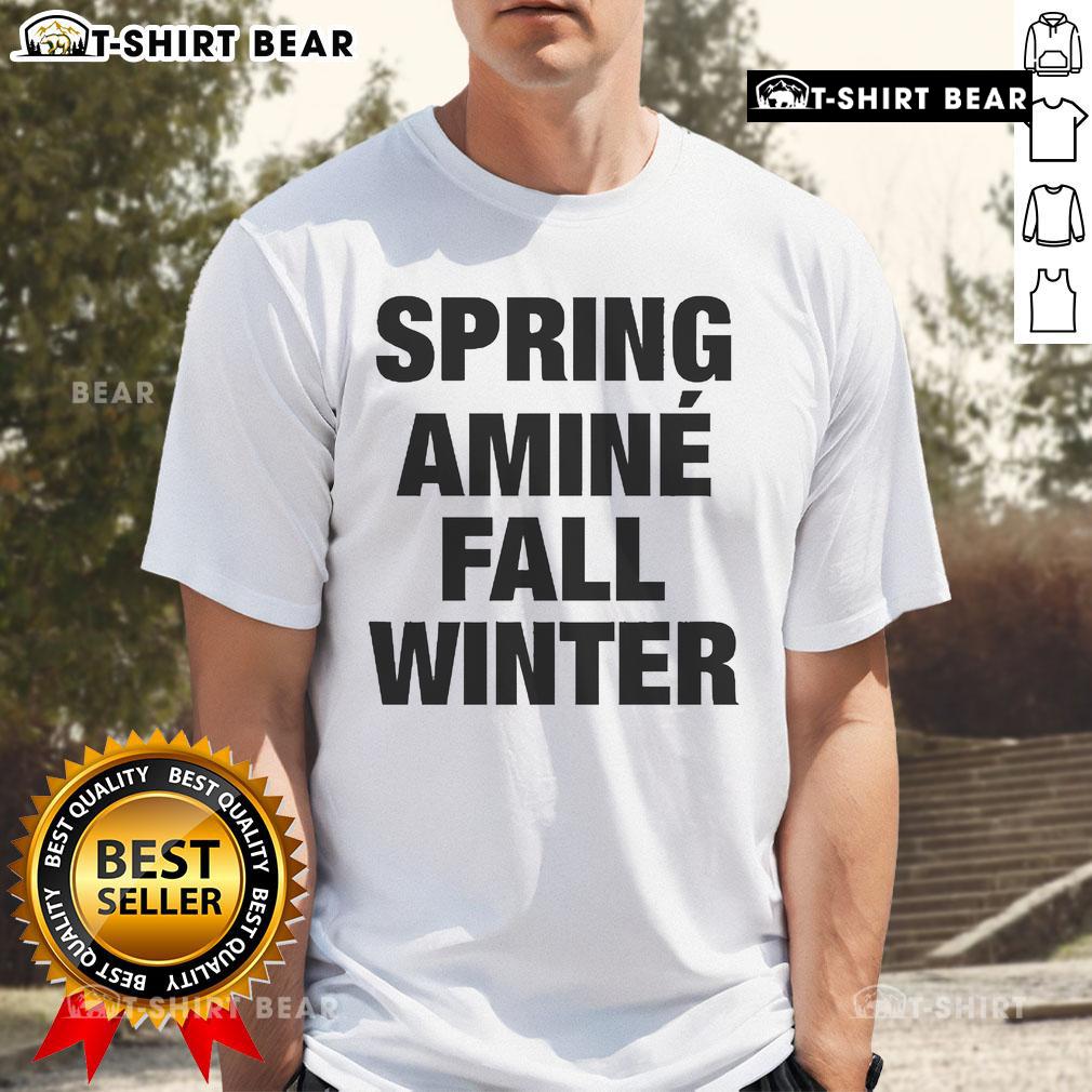 Official Spring Aminé Fall Winter T Shirt Official Spring Amin Fall Winter T-Shirt featuring vibrant design and comfortable fit, perfect for seasonal style.