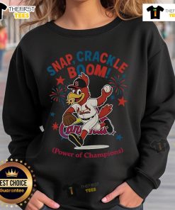 Alt Text: Official St. Louis Cardinals Snap Crackle Boom Independence Day Sweatshirt showcasing team pride and festive design.