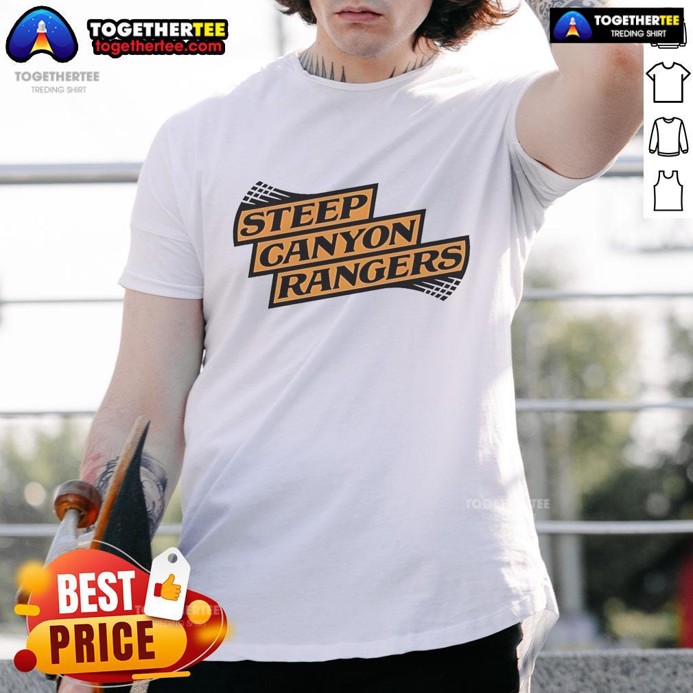 Official Steep Canyon Rangers Logo T Shirt Official Steep Canyon Rangers logo t-shirt featuring vibrant design and comfortable fit for fans of the bluegrass band.