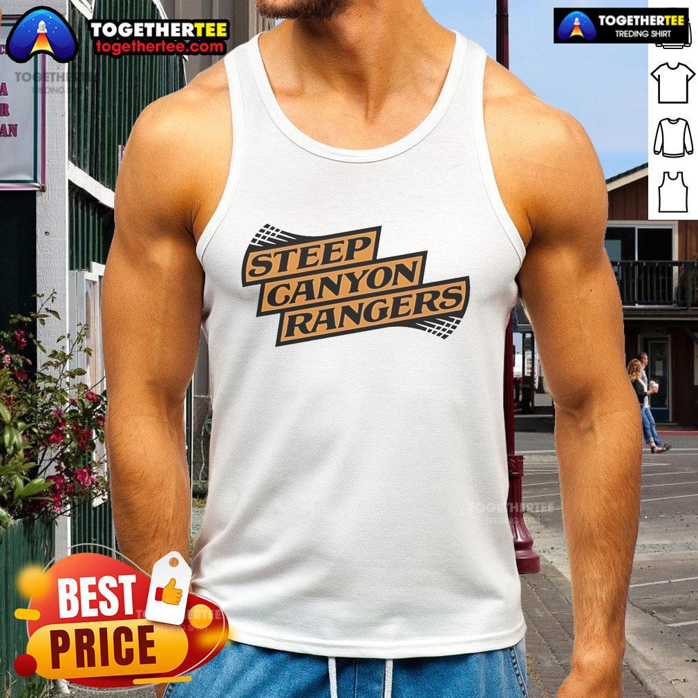 Official Steep Canyon Rangers Logo Tank Top Official Steep Canyon Rangers logo tank top featuring a vibrant design, perfect for fans of the band and outdoor enthusiasts.