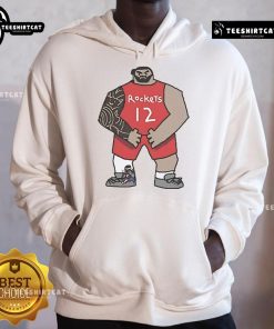 Official Steven Adams Screen Houston Rockets Hoodie featuring vibrant team colors and logo, perfect for fans and casual wear.