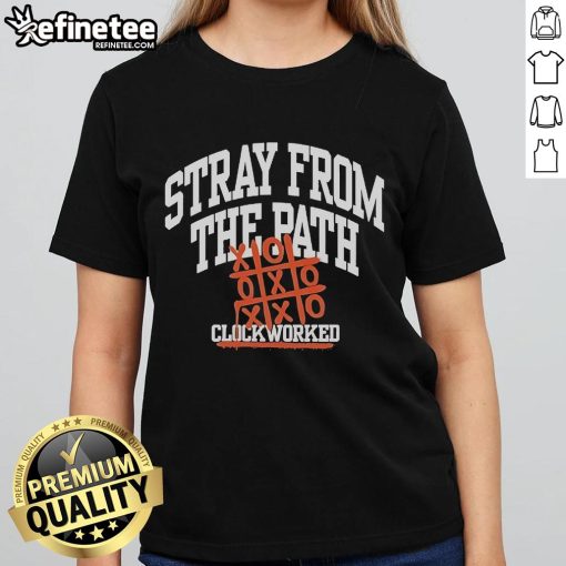 Official Stray From The Path Clockworked Ladies Tee featuring unique design and stylish fit for fans and fashion lovers.