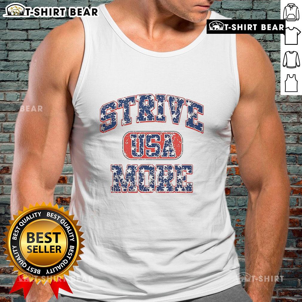 Official Strive Usa More Tank Top Official Strive USA More Tank Top in vibrant colors, perfect for summer workouts and casual wear.
