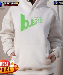 Alt Text: Official Summer 2025 Beautiful Logo on a stylish hoodie, perfect for summer fashion and casual wear.