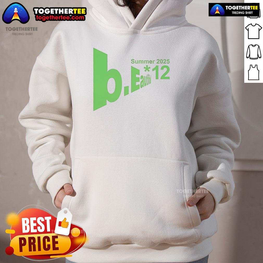 Official Summer 2025 Beautiful Logo 12 Hoodie Alt Text: Official Summer 2025 Beautiful Logo on a stylish hoodie, perfect for summer fashion and casual wear.