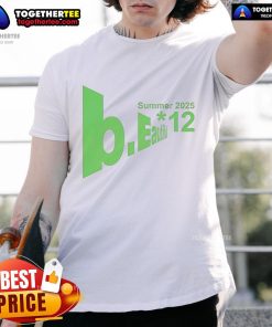 Official Summer 2025 Beautiful Logo 12 T-Shirt featuring vibrant colors and a stylish design for summer fashion.