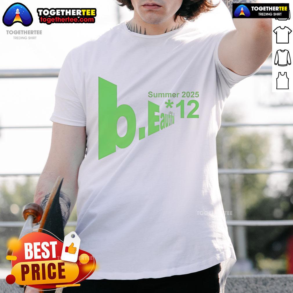 Official Summer 2025 Beautiful Logo 12 T Shirt Official Summer 2025 Beautiful Logo 12 T-Shirt featuring vibrant colors and a stylish design for summer fashion.