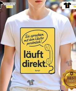 Alt Text: Official Syrup Running Club Tea T-Shirt featuring a vibrant design for running enthusiasts and club members.