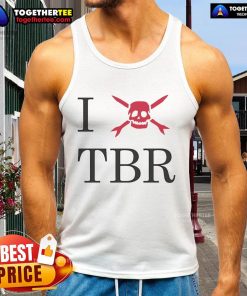 Official Teenage Bottlerocket I Love TBR tank top featuring band logo and vibrant design for fans of punk rock apparel.
