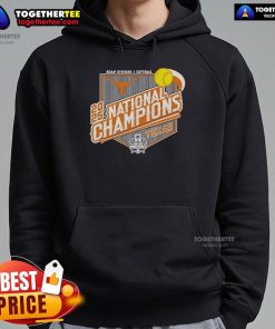 Official Texas Longhorns 2025 Softball National Champions Bound Hoodie showcasing team pride and vibrant colors.