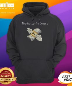 Official The Butterfly I Want Hoodie in vibrant colors, featuring a stylish butterfly graphic on a cozy fabric.