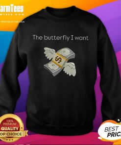 Cozy Official The Butterfly I Want Sweatshirt featuring vibrant butterfly design, perfect for casual wear and style.