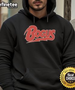 Alt Text: Official The Monster Squad Bogus Hoodie featuring classic horror characters and vibrant graphic design.