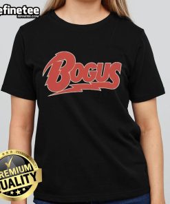 Official The Monster Squad Bogus Ladies Tee featuring classic horror movie characters in a stylish design.