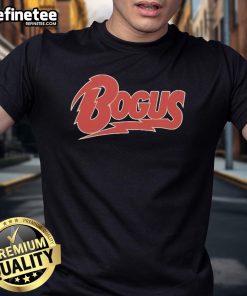 Official The Monster Squad Bogus T-Shirt featuring classic horror characters in vibrant colors for fans of the cult classic.