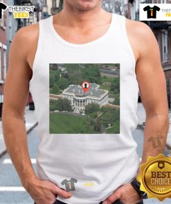 Official The White House tank top featuring iconic presidential imagery and stylish design for summer wear.
