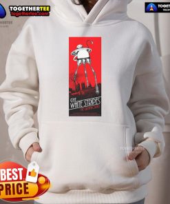 Official White Stripes hoodie from the Greek Theatre concert in Berkeley, CA, August 12, 2025.