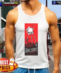Official The White Stripes tank top from their concert at The Greek Theatre, Berkeley, CA, on Aug 12, 2025.