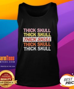Alt Text: Official Thick Skull Hayley Williams tank top featuring a bold design, perfect for fans of Paramore and stylish summer wear.