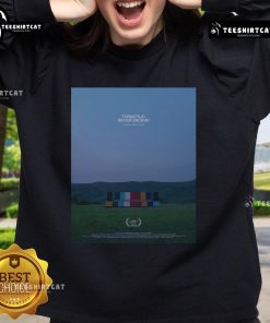 Alt Text: Official Turnstile Never Enough sweatshirt from Tribeca Festival 2025, featuring vibrant graphics and stylish design.